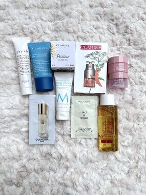 Brand New Set of 10 Beauty Products Samples/Travel Size Beauty Products